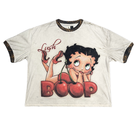 LUSH Boop Vintage Washed Slub Tee